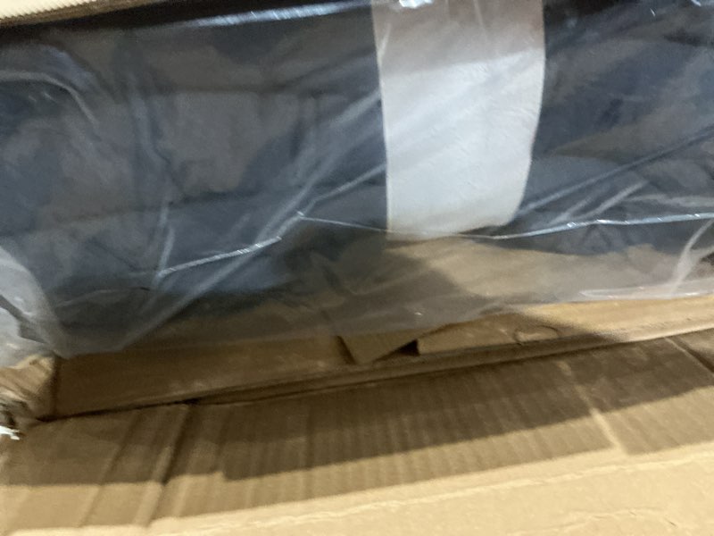 Condition photo showing Good Condition for ugg leonora comforter set with 2 pillow shams lightweight down alternative blanket reversible cozy warm all season washable and hypoallergenic bedding set, full/queen, navy blue blue full/queen