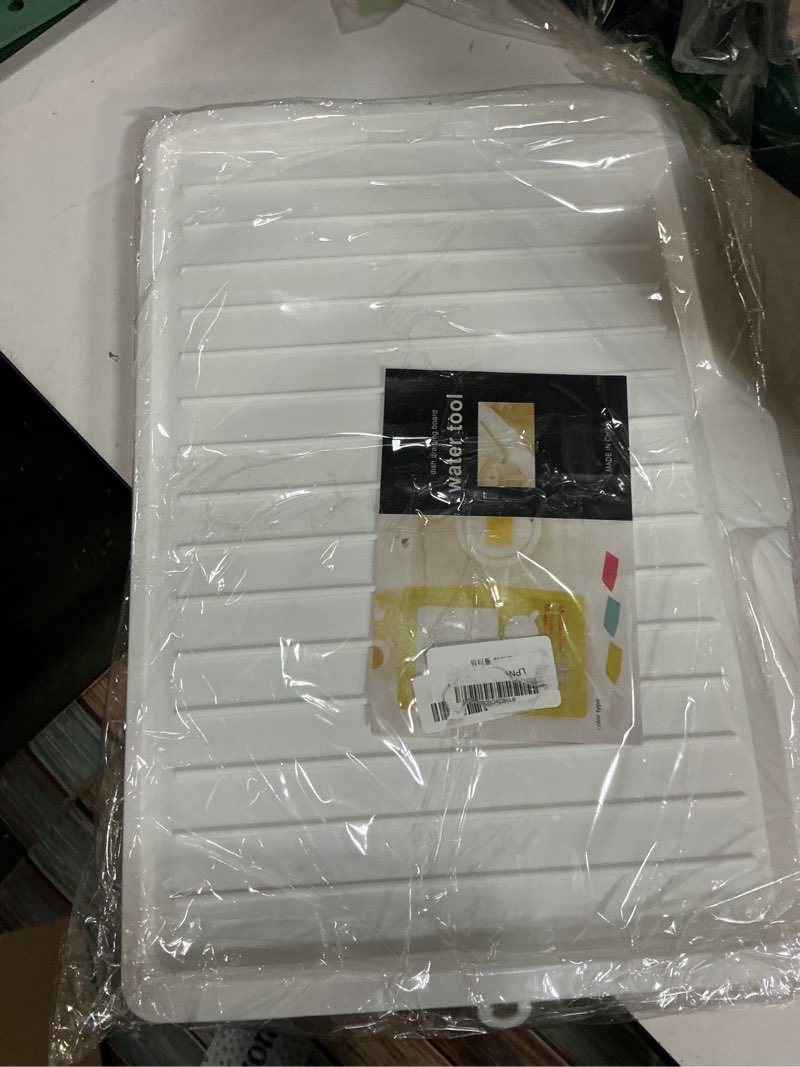 Condition photo showing New/Like New for changsin kitchen utility draining board?light weight, space efficient, water drain (white) 2020 new version