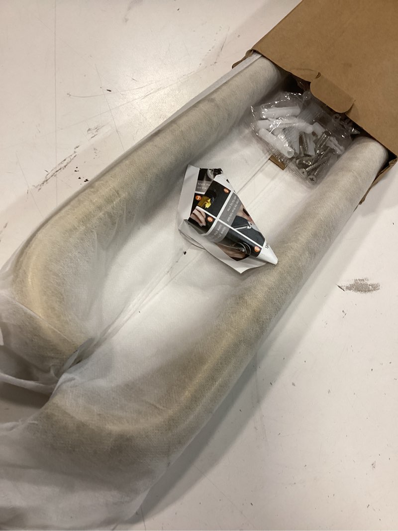 Condition photo showing Good Condition for shower grab bar, 2 pack 24 inch gold bathroom grab bar, 1.25" diameter 304 stainless steel anti-slip grab bars for bathtubs and showers, handicap shower grab bar for seniors elderly