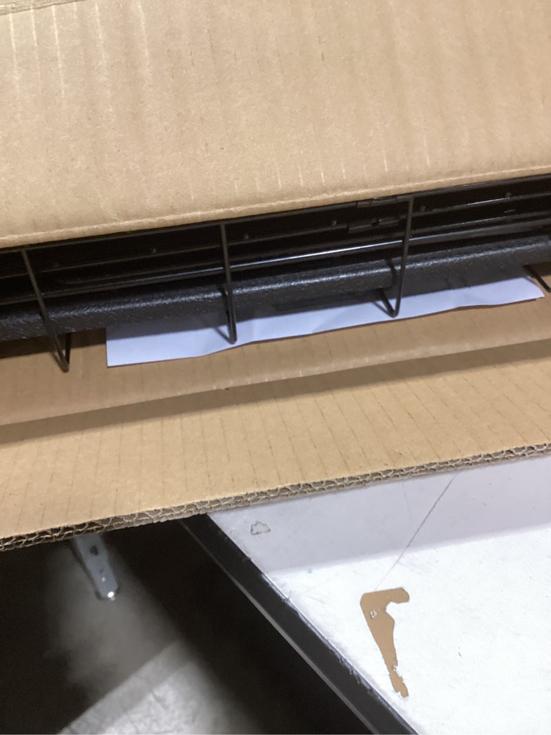 Condition photo showing New/Like New for Piskyet 24 Inch Double Door Small Dog Crate with Divider Panel and Leak- Proof Pan Tray, Folding Metal Wire Pet Kennel for Indoor,Antigue Color 24"L x 16"W x 18.6"H