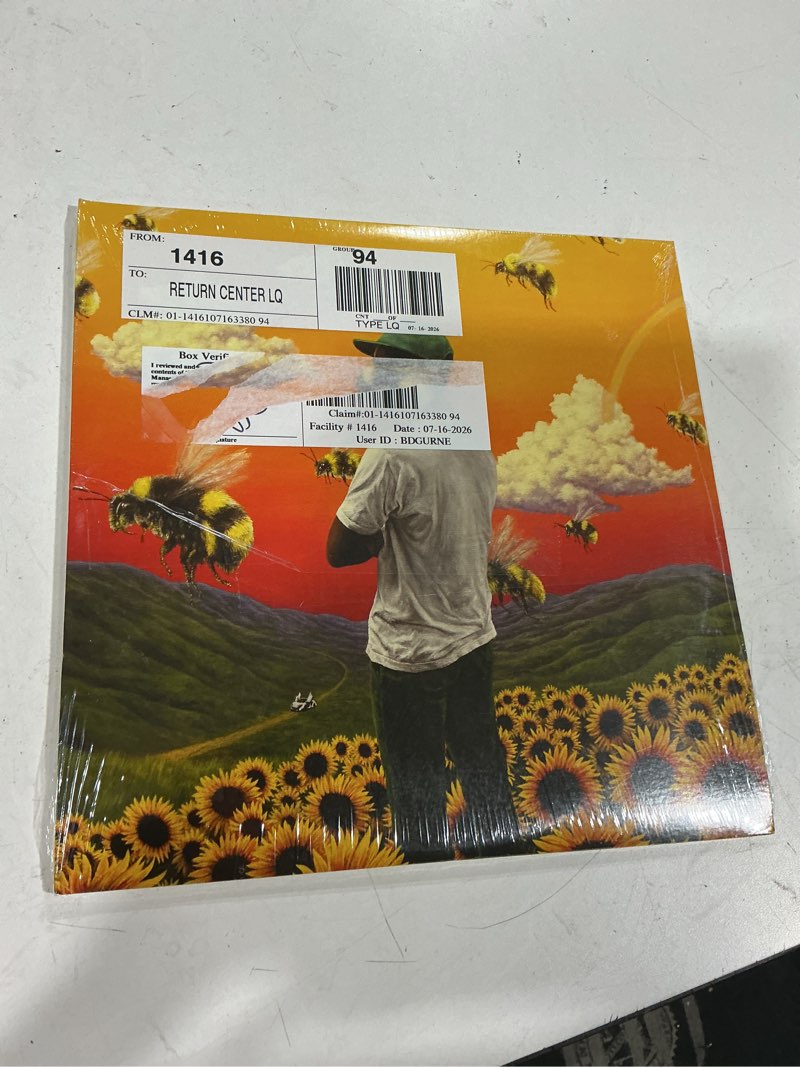 Condition photo showing As Is for tyler, the creator - flower boy [vinyl lp]