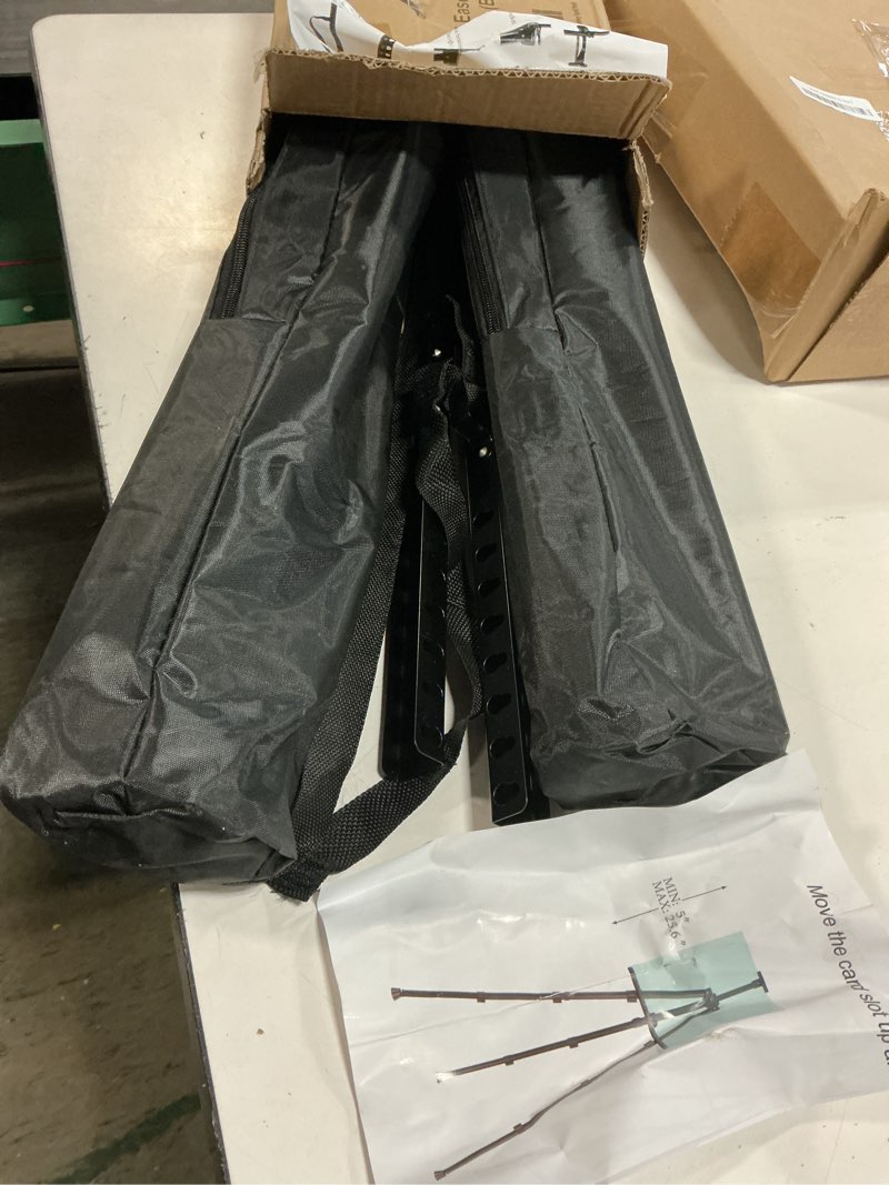 Condition photo showing Good Condition for easels for painting canvas, aredy 66" art easel for drawing, portable painting easel stand, metal table top easel (2 pack)