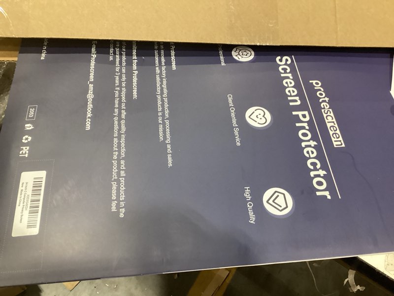Condition photo showing New/Like New for [2-Pack] 24 Inch Computer Privacy Screen Filter for 16:9 Widescreen Monitor, Removable Eye Protection Anti Glare Blue Light Filter Privacy Shield, Anti Spy Screen Protector Film 24 in [2 PACK] 24'' Privacy Screen (16:9)