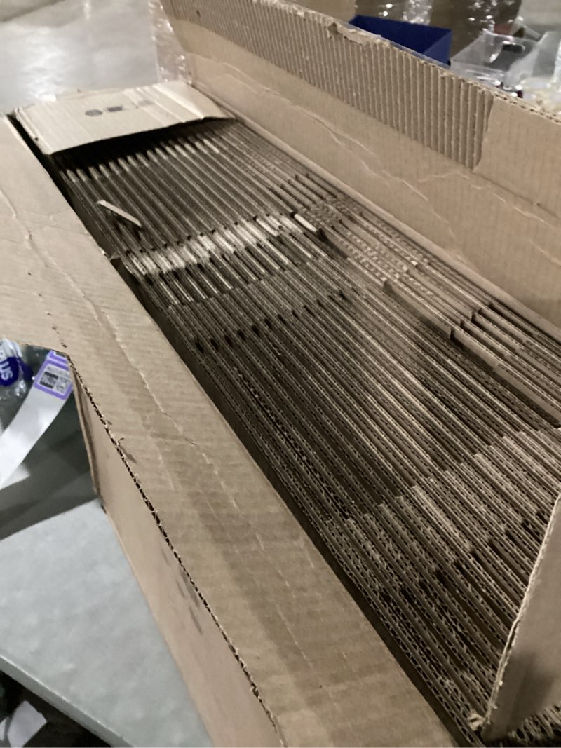 Condition photo showing As Is for Amazon Basics Moving Boxes with Handles and Lids, 15x10x12 in, Brown, 20 Pack Brown Small