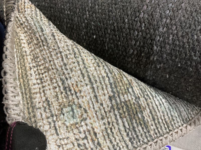 Condition photo showing Good Condition for livabliss x becki owens darling updated traditional washable runner area rug, 2'7" x 7'3", taupe/ice blue taupe/ice blue 2'7" x 7'3" (runner)