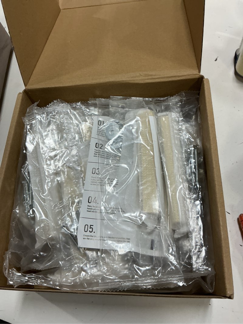 Condition photo showing Good Condition for peaha 25 pack adjustable cabinet drawer pulls 1" to 4" (25-102mm) adjustable hole distance for cabinet, brushed brass cabinet hardware handles 25-102mm brushed brass 24