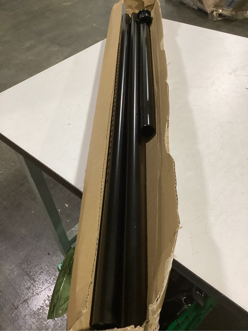 **missing 1 end piece**Heavy-duty Tension Curtain Rod, 82-102 Inch,Spring Closet Rod, for Windows or Shower, Easy to Instal