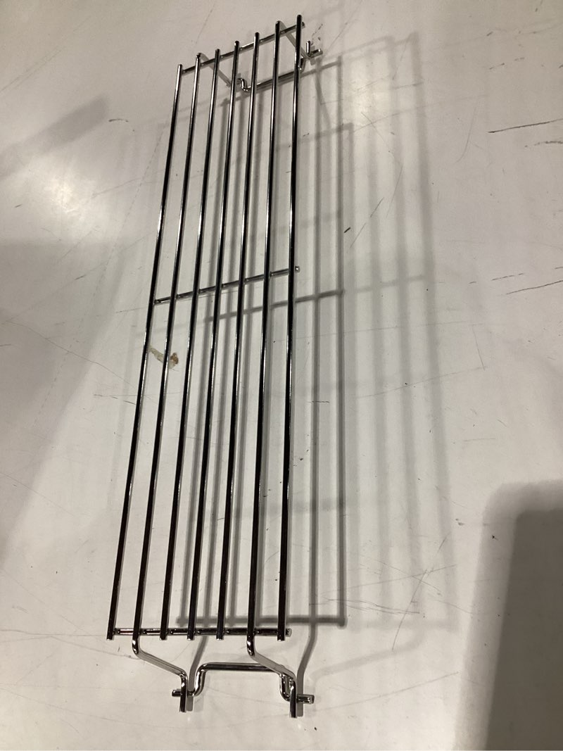 Condition photo showing As Is for qulimetal stainless steel warming rack for weber spirit 200 & spirit ii 200 series, compatible with e/s-210, e/s-220 (2013-2017) & gs4 spirit ii models, replaces weber 67026 21.5 inch stainless steel