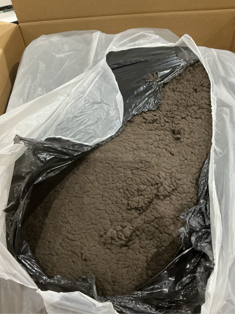 Condition photo showing As Is for eheyciga orthopedic xl dog beds for extra large dogs with removable washable cover for crate, grey, 41x27 41*27*3.5 inches grey