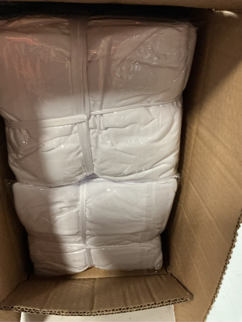 Condition photo showing New/Like New for 100 pcs white washable removable universal for wedding party dining banquet polyester spandex stretch slipcovers chair covers white-a 100pcs