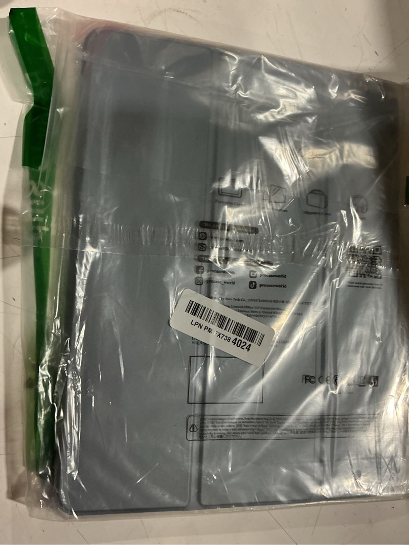 Condition photo showing Good Condition for procase for ipad air 13 inch case m4/m3/m2(2026/2025/2024), slim smart cover ipad 13 air m4 m3 m2 case with translucent hard shell back, supports touch id, auto wake/sleep -blue