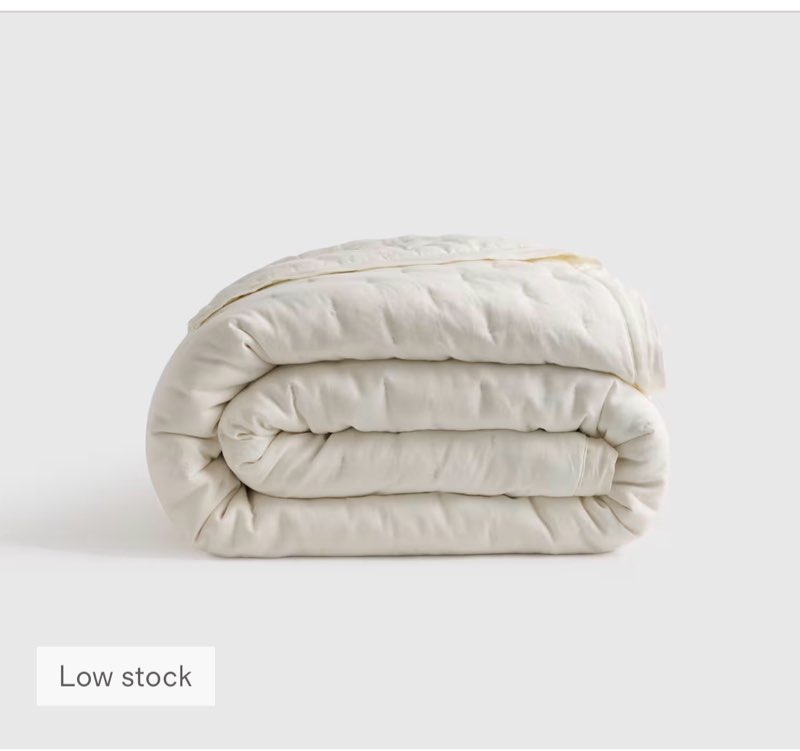 european linen dream quilt king color ivory