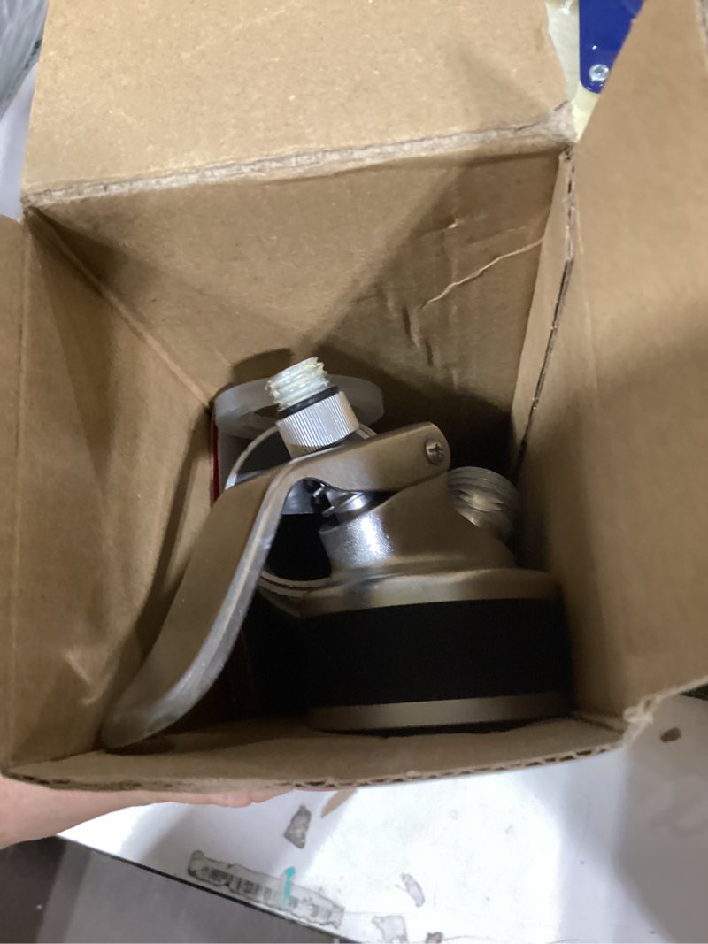 Condition photo showing As Is for professional aluminum whipped cream dispenser - 500 ml/1 pint,leak-free whipped cream maker canister with 8 decorating nozzles & cleaning brush - n2o chargers (not included) (silver, 500ml) aluminum 500ml