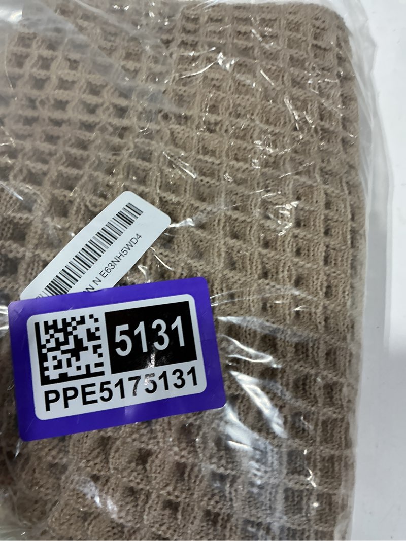 Condition photo showing Good Condition for smiry waffle bath mat 47x17, extra soft absorbent bathroom rugs, non slip machine washable quick dry bath rugs for bathroom floor, tub, shower, home decor accessories, brown brown rectangular 47'' x 17''