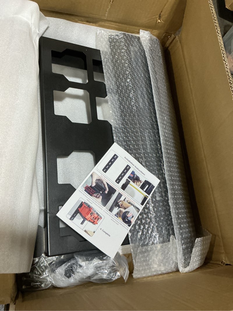 Condition photo showing New/Like New for byern auto packout mounting plate compatible with milwaukee packout toolboxes system, mounting plate with anti-rust powder, mounting base accessories for tool storage and organization system?1 pcs? full plate 1 pcs