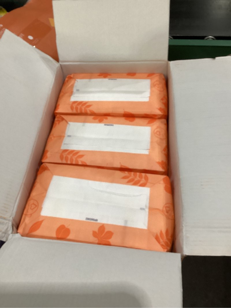 Condition photo showing New/Like New for Pura Hypoallergenic Diapers, Size 3 (9-20 lbs) Monthly Pack, Overnight, up to 12 Hours Leak Protection, Suitable for Sensitive Skin, TCF, Super Soft Organic Cotton, 6 Packs of 26 (156 Baby Diapers) Size 3 156
