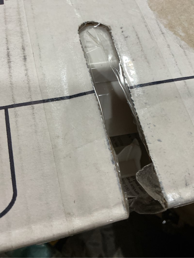 Condition photo showing Good Condition for kohler 4734-rl-0 rutledge readylatch soft close elongated toilet seat, quiet-close lid grip-tight bumpers, installation hardware, home essentials, white elongated white ready latch