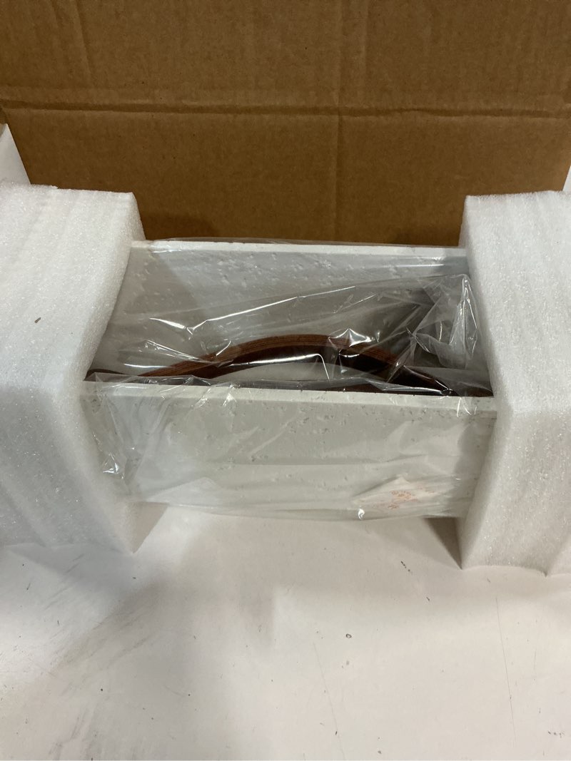 Condition photo showing New/Like New for 2026 upgrade version tissue box cover | large square tissue box holder 10" x 4" | leather stylish cube tissue cover for bathroom vanity countertop, bedroom, living room, coffee table, office, white