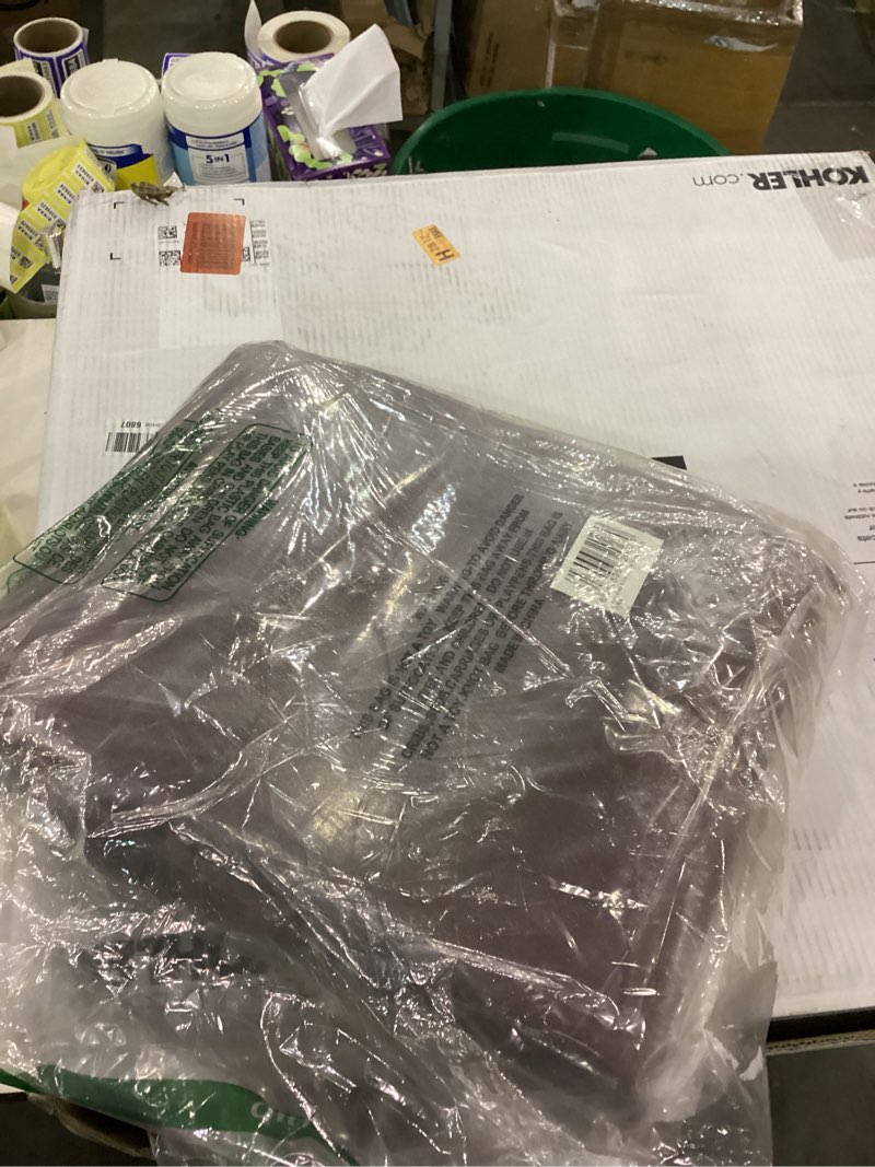 Condition photo showing New/Like New for CARTMAN Finished Size 12x24 Feet Extra Thick 20 Mil Brown Ultra Heavy Duty Poly Tarp, Multipurpose Protective Cover, UV Resistant, Waterproof Poly Tarpaulin with Reinforced Edges 12'×24' Brown/Brown 20mil