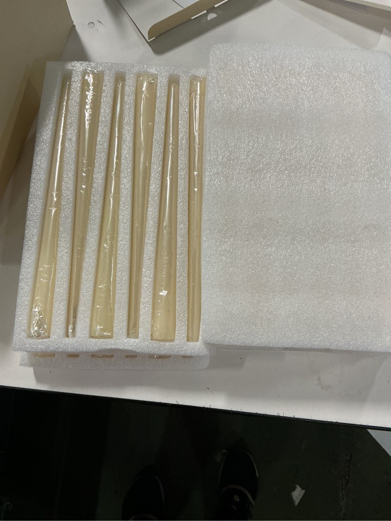 Pickood 10-Inch Tall Unscented Dripless Taper Candles Bulk 30 Pack - Ivory Taper Candles Bulk, Perfe