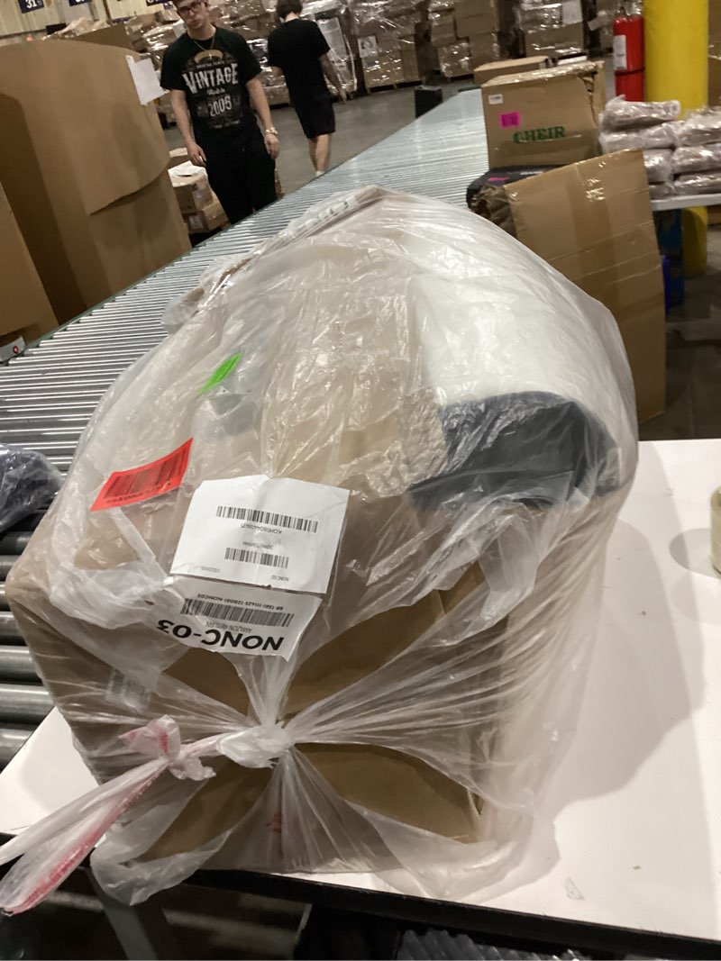 Condition photo showing Good Condition for 6PCS XL Orthopedic Bed Wedge Pillow for Sleeping, Gel Memory Foam Post Surgery Pillow Set for Back, Neck, Leg Support, Acid Reflux, Gerd, Anti Snoring, with Washable Cover & Travel Bag (White, 24'' W) White 6 Piece Set - 24" Wide