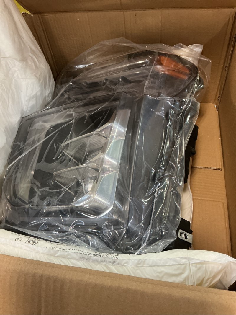 Condition photo showing New/Like New for LED Headlight Assembly Compatible with Chevy Silverado 2500HD 3500HD 2020 2021 2022 2023 (ONLY FOR LED MODEL) Factory Replacement Head Light Lamp Left Driver Side 84738618 GM2502505