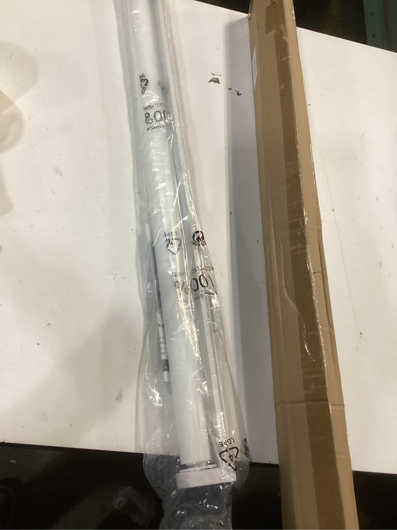 Condition photo showing New/Like New for LazBlinds No Tools No Drill Cordless Roller Shades, Light Filtering Roller Blinds for Windows, Thermal Insulated UV Protection Roll Up Window Blinds and Shases, 36'' W x 72'' H, White White-light Filtering 36'' W x 72'' H