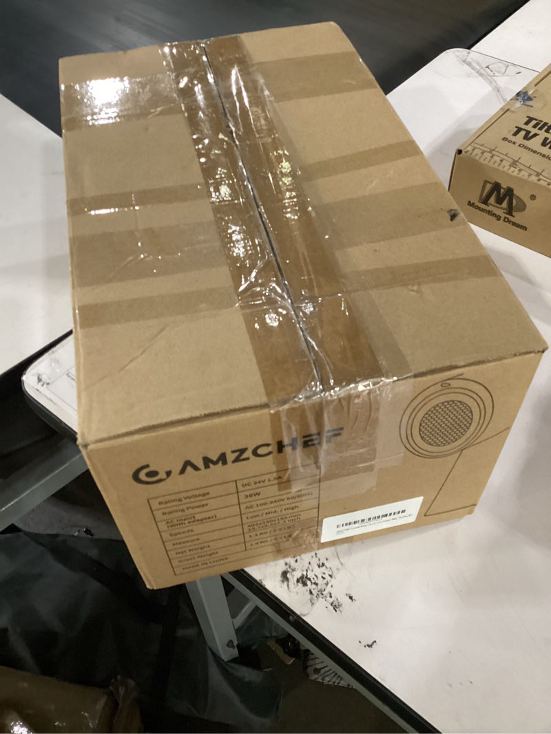 Condition photo showing Good Condition for amzchef portable range hood, 3-speed