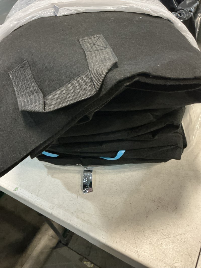 Condition photo showing Good Condition for jnyong nyong 12-pack 25 gallon thickened non-woven grow bags, aeration fabric pots with handles?black? 25 gallons