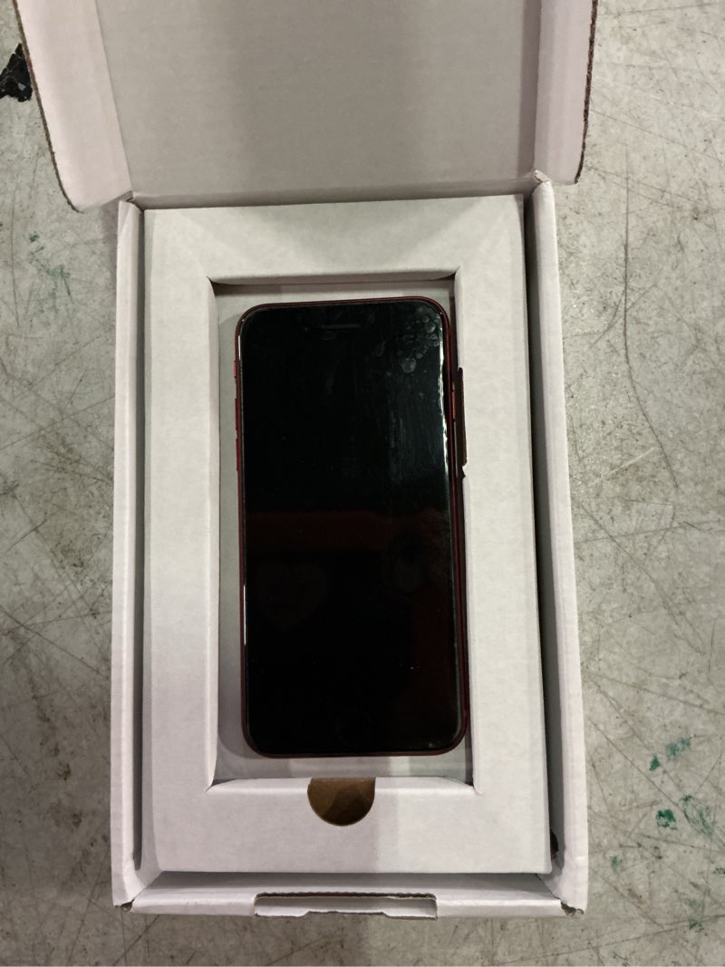 Condition photo showing Good Condition for apple iphone se 3rd gen, 128gb, red - unlocked (renewed premium) unlocked red 128gb.  ***working condition verified. no network or connectivity tests were performed. bidder be advised ***