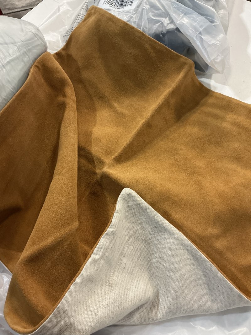Condition photo showing Good Condition for reversible linen bamboo pillow cover