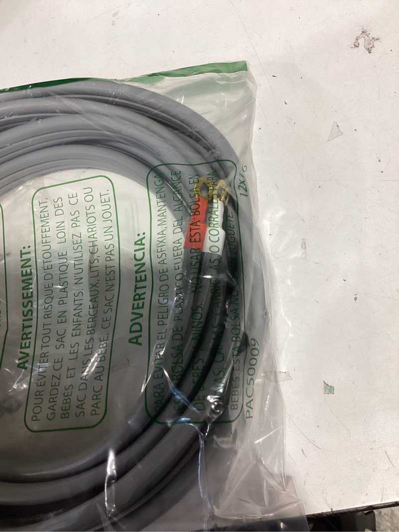 Condition photo showing Good Condition for 3 prong dryer cord 15 ft, nema 10-30p to 3-wire appliance cord, 30-amp, 3 wires with eyelet connectors, 10 gauge copper wire, grey cable 15ft
