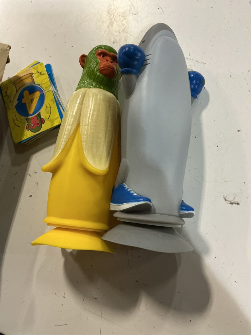 Condition photo showing Good Condition for banana momkey vs sharkman: flippin' fun party game you'll ever play for family, adults - perfect christmas parties, game night | bonus content included
