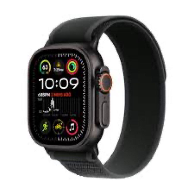 apple watch ultra 2 [gps + cellular 49mm] smartwatch, sport watch with black titanium case with dark