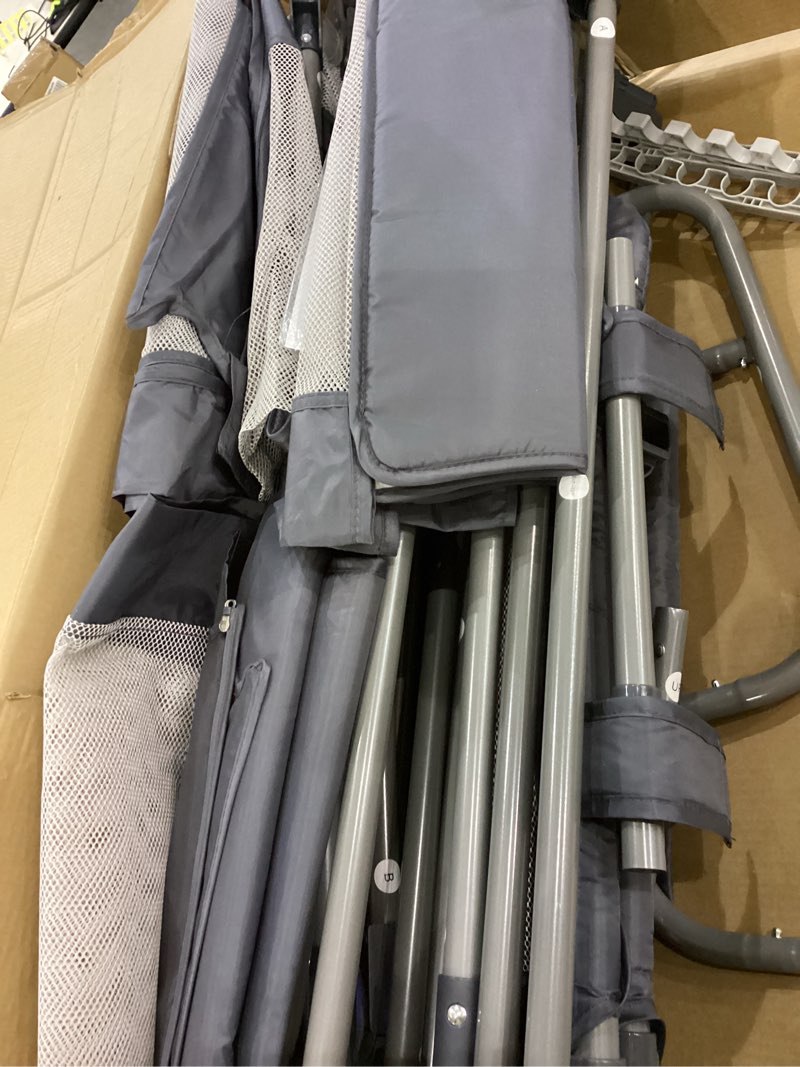 Condition photo showing Good Condition for Baby Playpen with Door, Foldable Adjustable Play Pen for Babies and Toddlers,Heavy-Duty Play Yard Fence Play Area, Large Toddler Playpen, Deep Grey 79x71x27 in Oxford Deep Grey