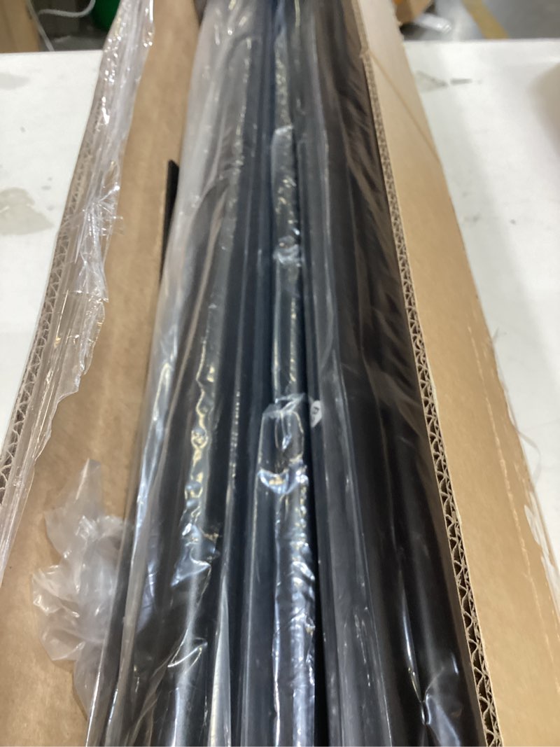 Condition photo showing Good Condition for c-hopetree 2 panels room divider, 6 ft tall indoor folding privacy screen, portable partition separator, freestanding separation temporary wall for office, bedroom, 142" w x 71" h, black 2-panel