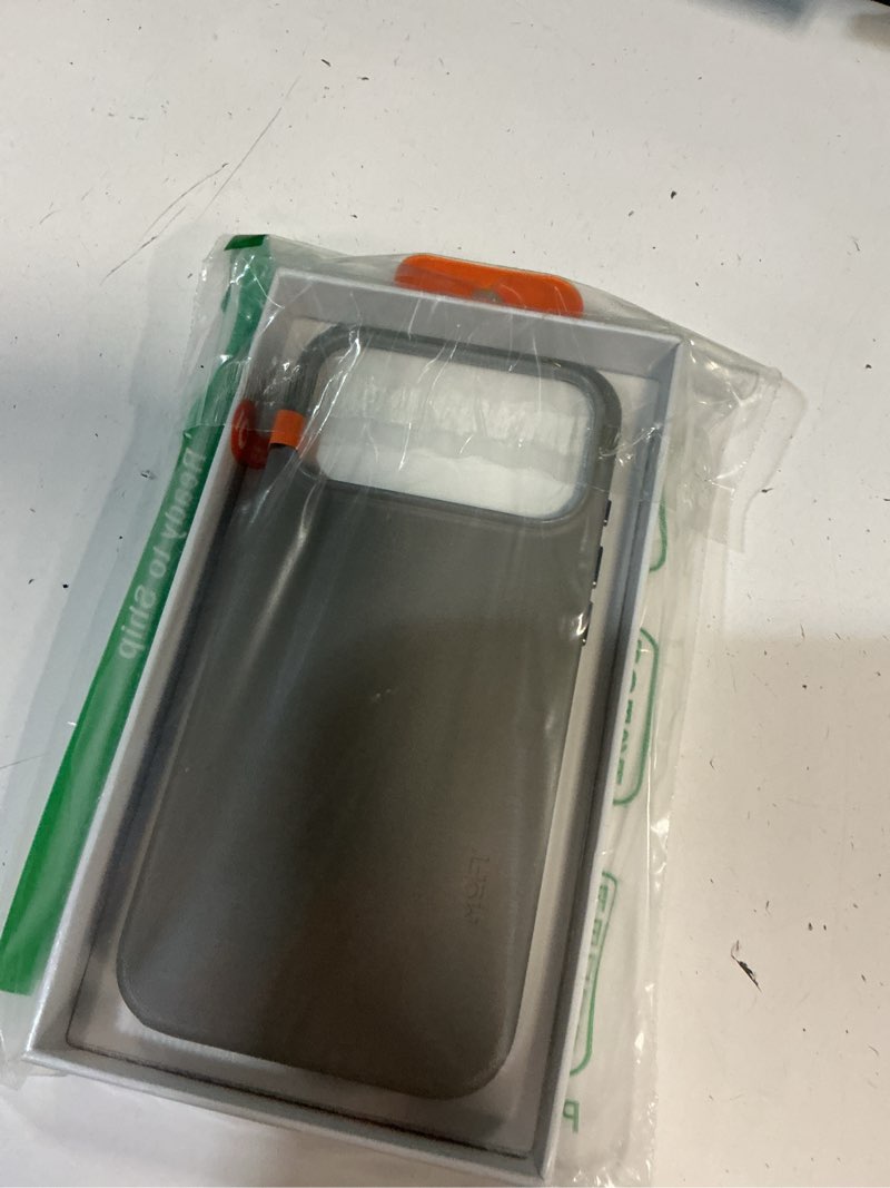 Condition photo showing Good Condition for moft for iphone 17 pro max case- movas snap case, magsafe compatible, soft-touch vegan leather, classic minimalist design, lightweight, stain-resistant & camera protection, taupe iphone 17 pro max taupe