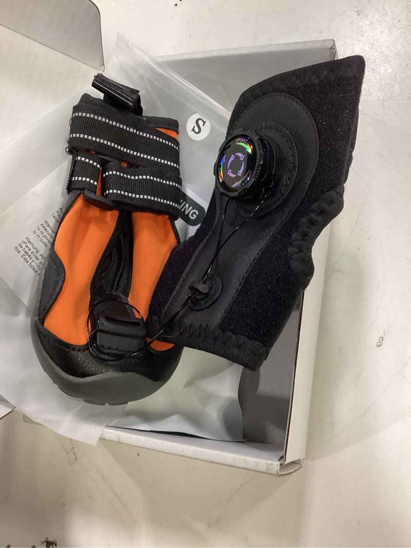 Condition photo showing Good Condition for no knuckling brace for dogs - drop foot support with adjustable reel, corrective outdoor pet shoes - helps lift toes for nerve conditions, arthritis & mobility issues (s)
