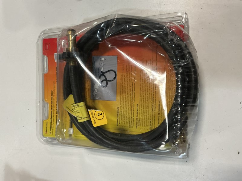 Mr. Heater Remote Propane Vent Free Installation Kit Black Steel Installation kit