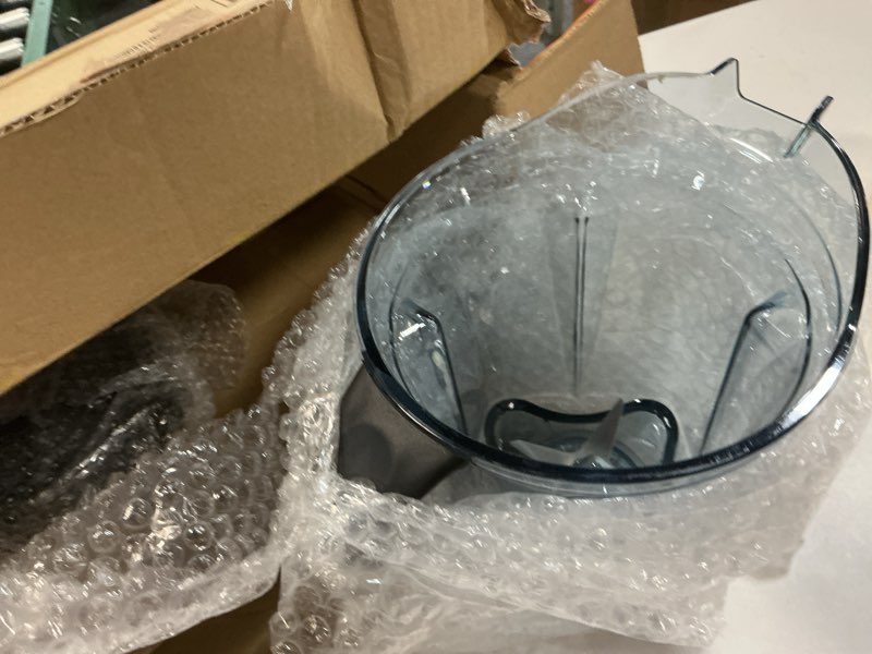 Condition photo showing As Is for blender pitcher 64oz low-profile, compatible with 750, 5200, 5000, 6300, 7500, vm0102, vm0103, vm0197, e310 classic/explorian/commercial series etc container jar cup