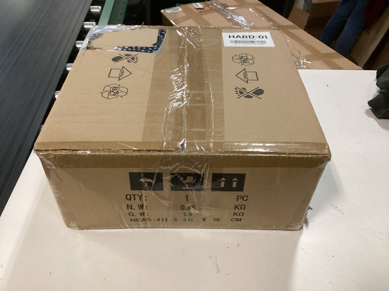 Condition photo showing New/Like New for vonluce semi-flush mount ceiling light, 15.7" modern 3-light ceiling light fixture with white petal-shaped shade 3 e26 sockets for bedroom entryway living room, black finish, etl certificated black 15.7"
