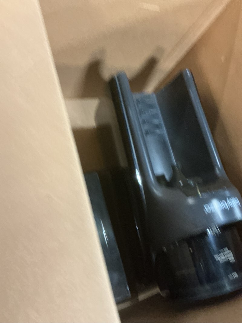 Condition photo showing As Is for Baby Brezza New and Improved Formula Pro Advanced Formula Dispenser Machine - Automatically Mix a Warm Formula Bottle Instantly - Easily Make Bottle with Automatic Powder Blending, Charcoal