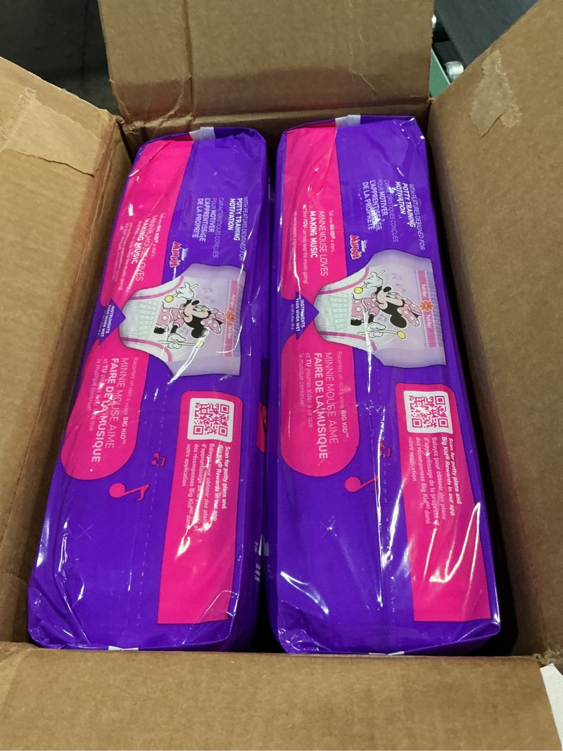 Condition photo showing New/Like New for Pull-Ups Girls' Potty Training Pants, Size 5T-6T Training Underwear (46+ lbs), 80 Count (2 Packs of 40)