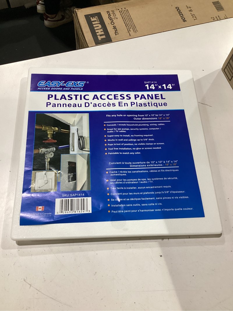 Condition photo showing Good Condition for easy-exs access panels spring-fit 14"x14" (external 16"x16") square (sap1414) for drywall, celing, electrical, plumbing hole covers 14"x14" - 1 pcs