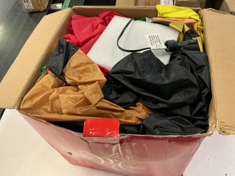 Condition photo showing As Is for Mariah Carey Official Outdoor Lawn Inflatable Christmas Decoration