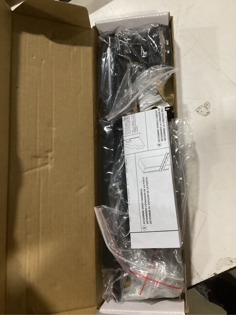 Condition photo showing New/Like New for Screen and Storm Door Closer Kit, Heavy Duty Pneumatic Screen and Storm Door Closer, Screen and Storm Door Push Button Latch Set Replacement Kit, Adjust Smooth Closing Speed (Black) 1 Piece Black