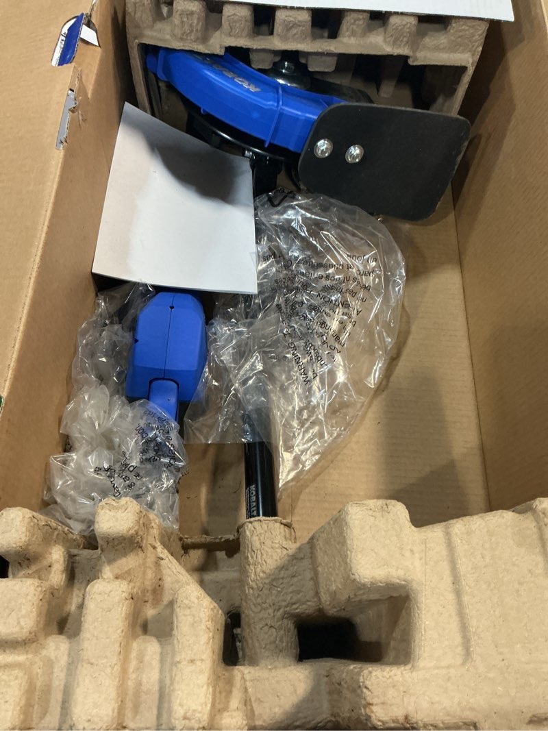Condition photo showing As Is for kobalt 40-volt 9-in handheld battery lawn edger (battery not included)