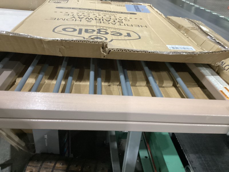 Condition photo showing Good Condition for regalo heritage and home wooden extra wide stairway and hallway walk through baby safety gate with mounting kit wooden 23.5-42"w x 30"h
