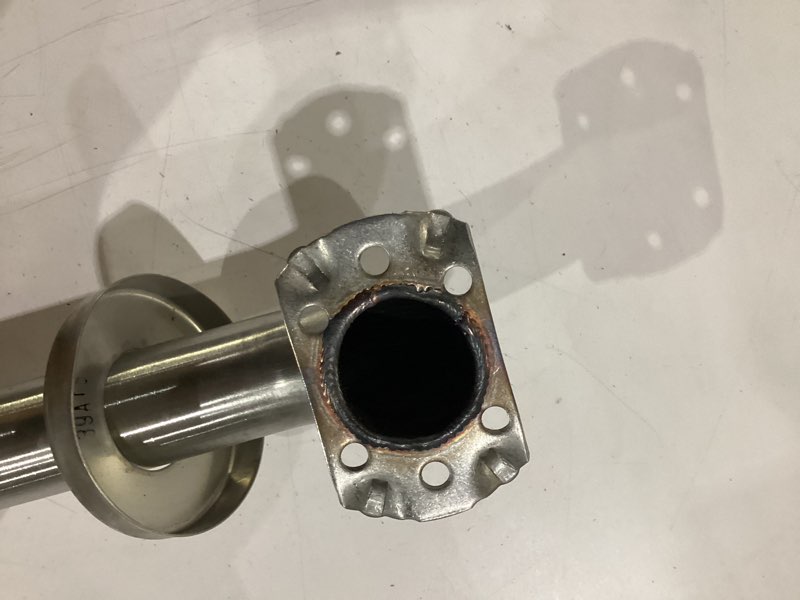 Condition photo showing Good Condition for bobrick 6806x48 304 stainless steel straight grab bar with concealed mounting snap flange, satin finish, 1-1/2" diameter x 48" length