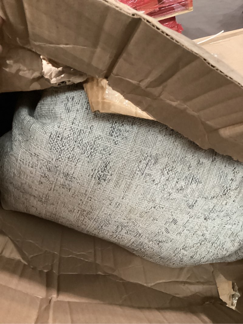 Condition photo showing Good Condition for Loloi Amber Lewis Alie Collection ALE-02 Sand/Sky 11'-6'' x 15'-7'', .13'' Pile Height, Area Rug Sand / Sky 11' x 15' (Rectangular)